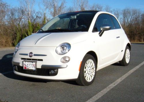 Fiat 500 convertible - gucci limited edition