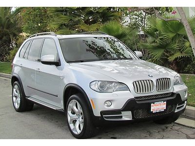 2007 bmw x5 premium/sport/cold weather package/navigation one owner clean