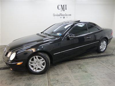 2001 cl500 navigation heated sts m.roof r.shade 6disc call us we finance! $9,295