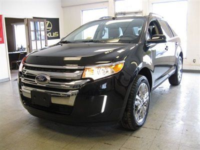 2013 ford edge limited awd loaded!!factory warranty  sync htd lthr save$$28995