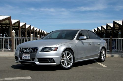 2011 audi s4 quattro supercharged - clean - 25k - warranty - new tires!