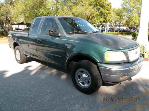 99 ford f 150 xlt, extended cab, 4x4, off road, 5.4l v8