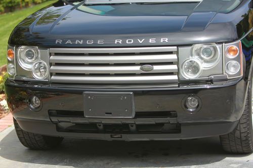 2003 black range rover in excellent condition
