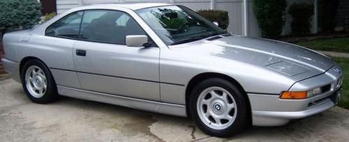 1992 bmw 850i silver excellent condition, 95% restored, with extra wheels