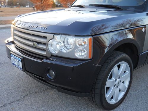 2006 land rover - range rover hse service records clean