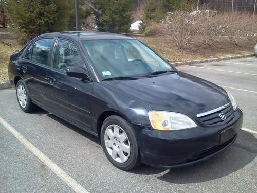 Honda civic ex sunroof one owner great conditions super low 87k miles