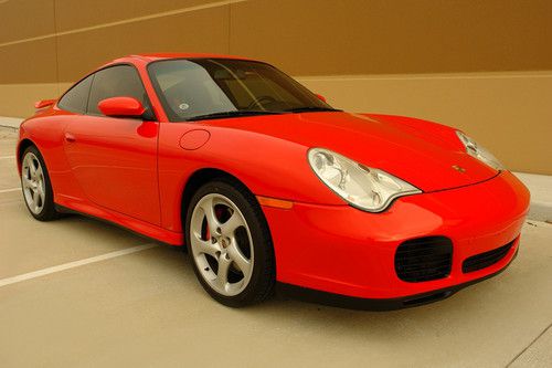 03 porsche 911 carrera 4s coupe 6 speed turbo spoiler bose full leather exhaust!