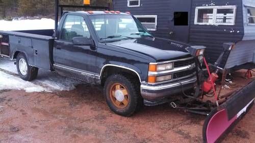 1995 chevy 2500 with plow