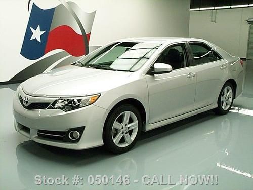 2012 toyota camry se auto paddle shifters leather 32k texas direct auto