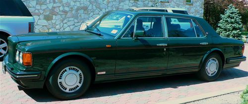 1992 rare green bentley turbo r only 29k+ miles!