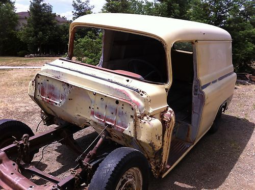 1957 chevrolet panel truck original california vehicle