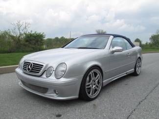 2003 mercedes clk430 supercharged clk55 spec navigation heated seat lowest miles