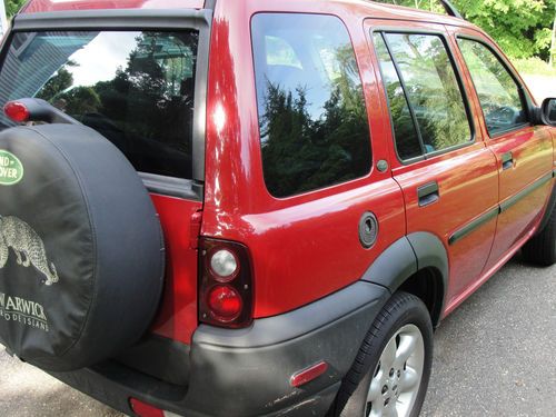 2003 land rover freelander se red fully loaded many new parts 133000 miles