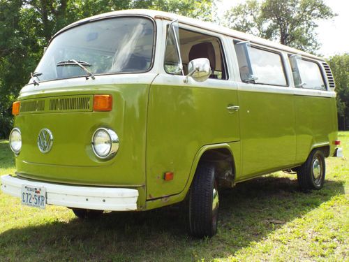1977 volkswagen transporter bus, original survior, original paint, auto ac