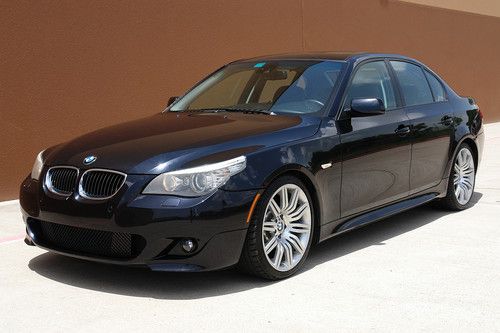 08 bmw 550i m-sport pkg, one owner, navigation, fully maintained, fully loaded,
