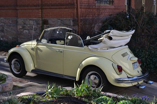 1969 volkswagen vw beetle bug convertible