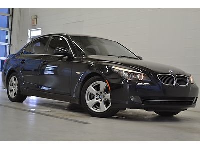 08 bmw 535i financing 66k xenon moonroof leather bluetooth heated seats clean