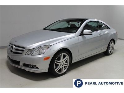 E350 coupe 3.5l cd no reserve power steering 4-wheel disc brakes fog lamps