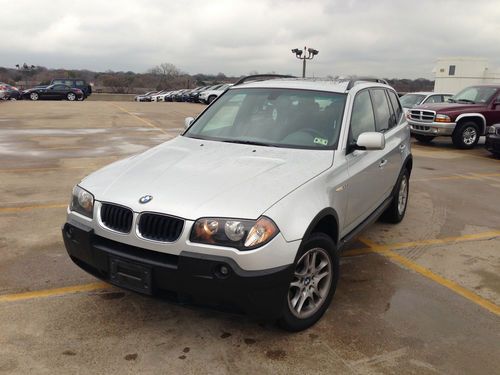 2004 bmw x3 2.5i sport utility 4-door 2.5l ,one owner ,clean carfax musrt see!