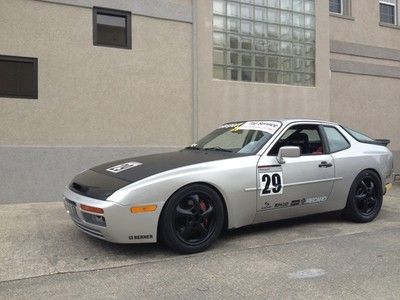 944 turbo s silver rose 300 rwhp !  track / race/ street
