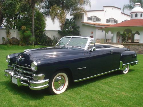 1951 chrysler imperial convertible, 331 hemi engine, first year of hemi, awesome