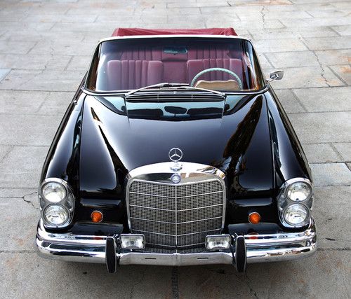 1967 mercedes 300se cabriolet - exceptional original example, last year produced