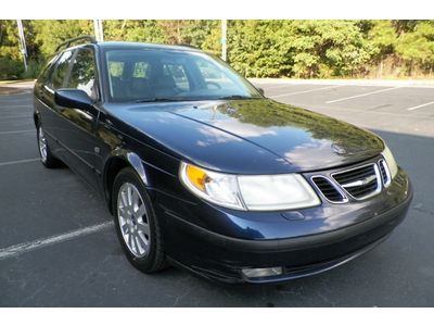 Saab 9-5 linear wagon turbo 1 owner local trade leather seats sunroof no reserve