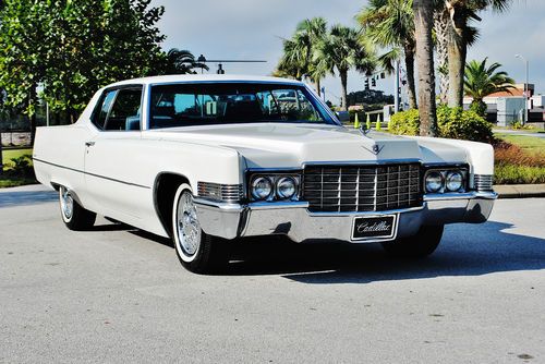Immaculate just 48,749 miles 1969 cadillac coupe deville simply mint like new.