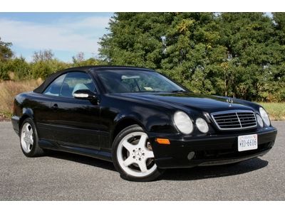 Clk 430 convertible low miles clean!