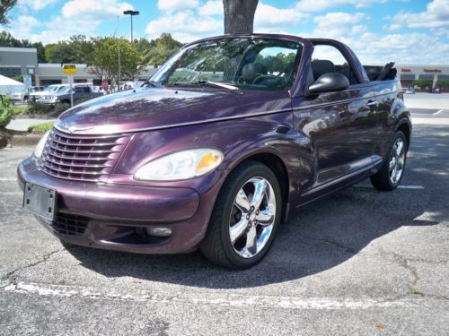 2005 chrysler pt cruiser touring turbo convertible automatic $99.00 no reserve