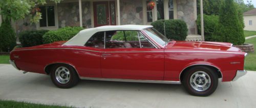 1966 pontiac tempest gto lemans custom convertible