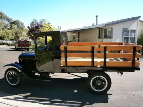 1925 ford model t-tt truck, restored california truck