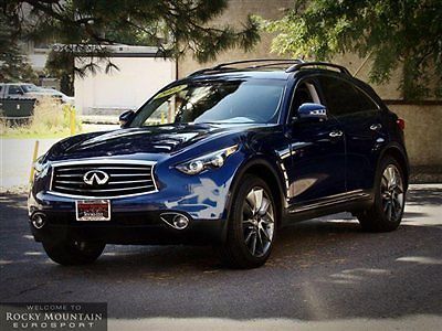 2012 infiniti fx35 awd limited navigation rearview factory warranty