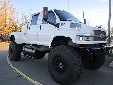 1 of a kind monster lifted chevy kodiak 4500 4x4 *34k miles*
