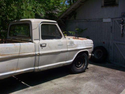 1968 ford f-250 3/4 ton v-8 4 speed manual long bed pick-up truck