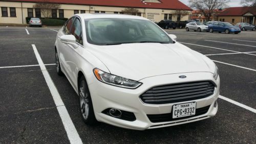 2014 ford fusion titanium 7100 miles one owner southern car