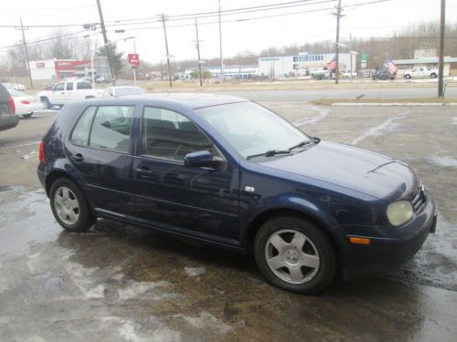 2002 volkswagen golf gls--needs work, but well worth it---clean inside and out--