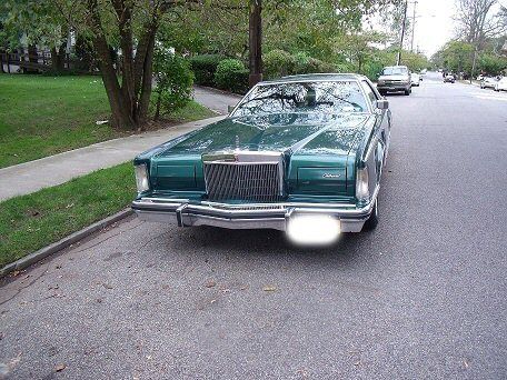 1977 lincoln continental mark v  (outstanding condition)