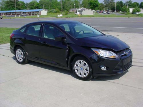 2012 ford focus se no reserve  salvage damaged rebuildable repairable