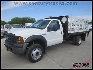 F450 xl 12&#039; supreme flatbed 42&#034; stake bed waltco liftgate dually - we finance!