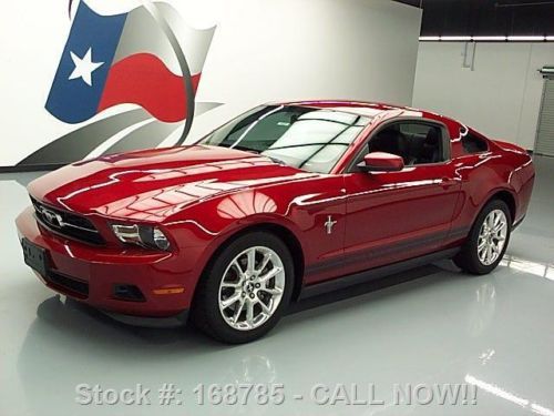 2011 ford mustang v6 premium pony pkg auto leather 49k texas direct auto