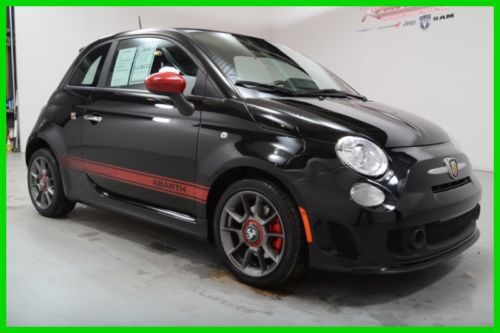 12819 miles 2013 fiat 500 abarth hatchback manual bluetooth 1 owner vehicle