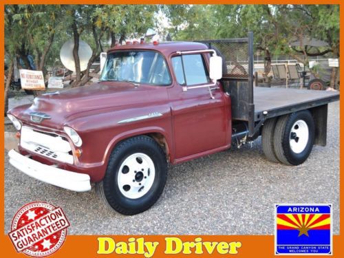 Classic chevy truck vintage arizona survivor advertise toy hauler