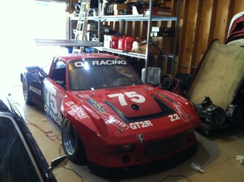 Porsche 914 tube frame racecar with 3.8l motor and g-50 transmission
