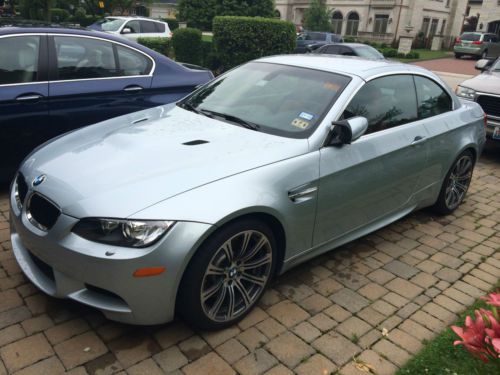 2012 m3 convertible. silverstone, fully loaded! low miles 5833