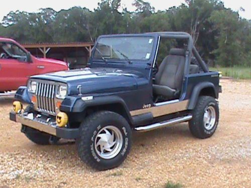 1990 jeep wrangler laredo sport utility 2-door 4.2l