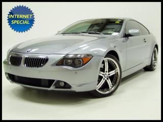 645ci 645 ci automatic coupe sport package cold weather pano roof hud navigation