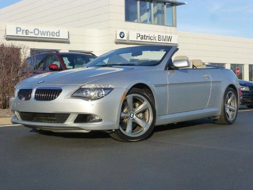 '10 650i convertible a+ condition low mile sport pkg heated leather 65+pics