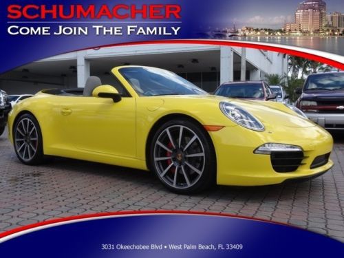 911 carrera s  leather ac navigation cd mp3 convertible finance export 1 owner