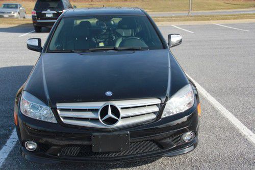 2009 mercedes benz c300 4matic black loaded with 53k miles